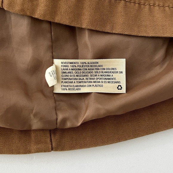 Universal Thread Women's Size XS Brown 100% Cotton Zip Utility Anorak Jacket NEW - Picture 10 of 13